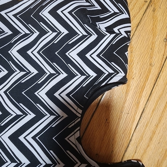 WOMEN'S Bodysuit Small Black and White - Picture 6 of 9